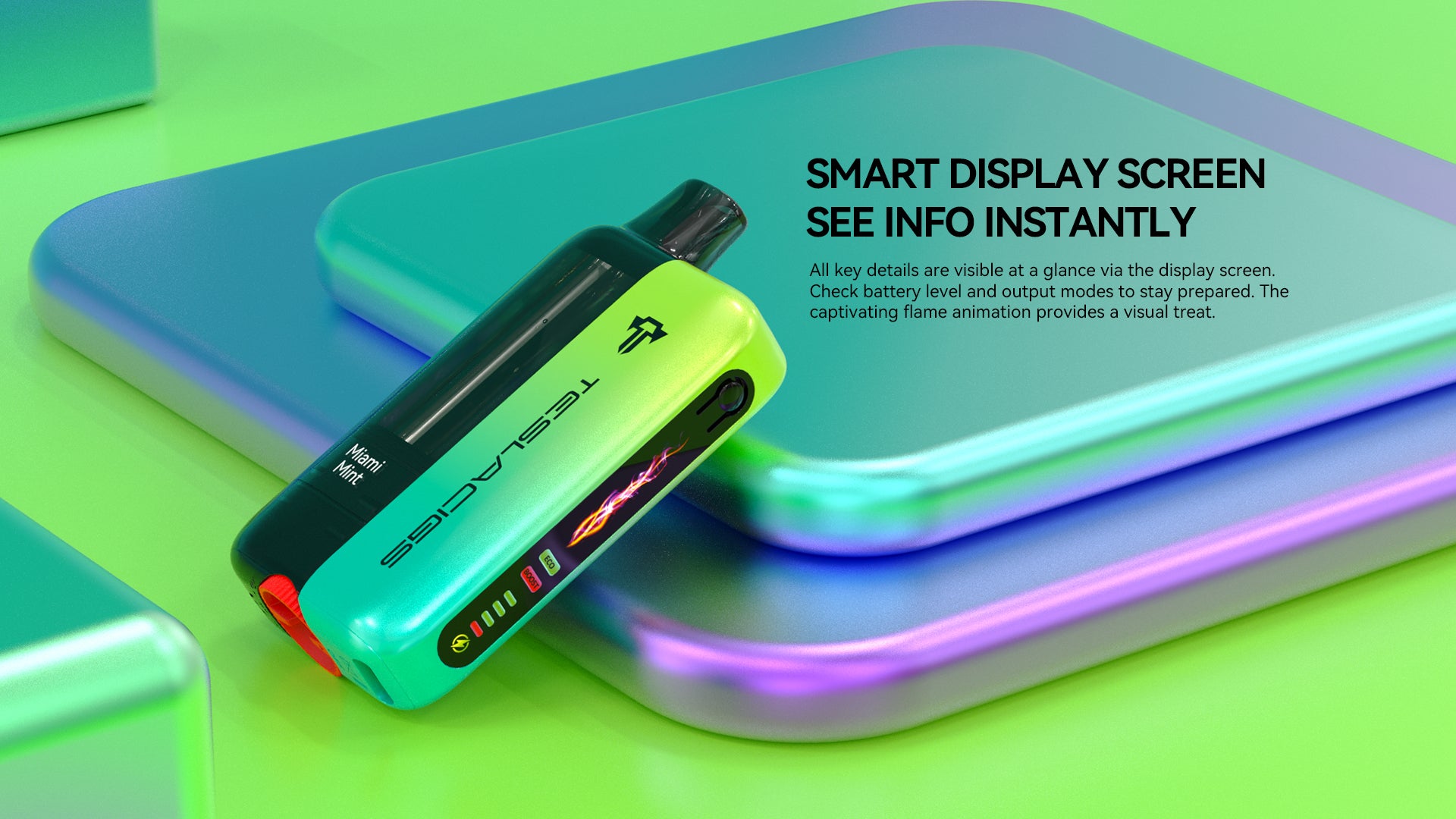 TESLACIGS 20K PUFFS Disposable Vape | Portable & Stylish