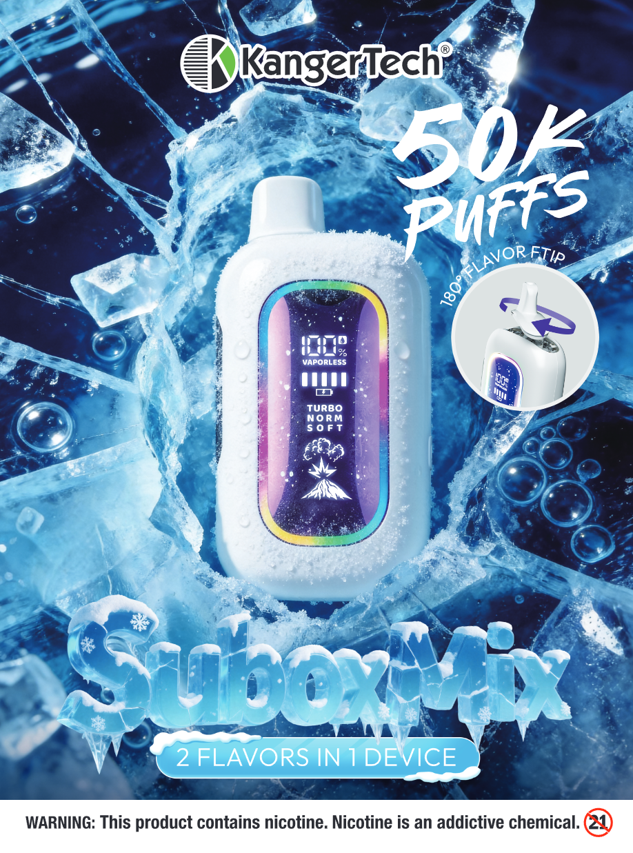 KangerTech SUBOX MIX 50K PUFFS Disposable Vape | Dual Flavor Switch