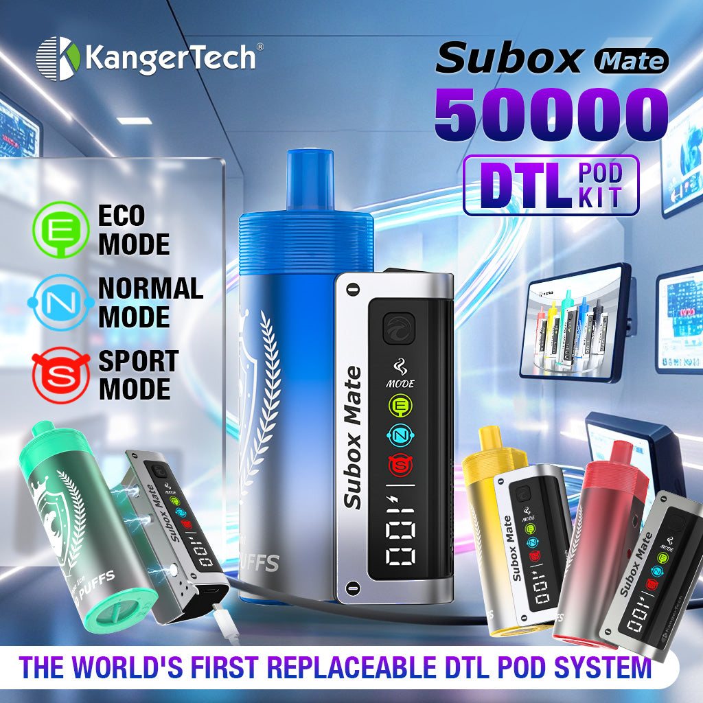 KangerTech SUBOX MATE 50K PUFFS Disposable Vape | 4 Flavors