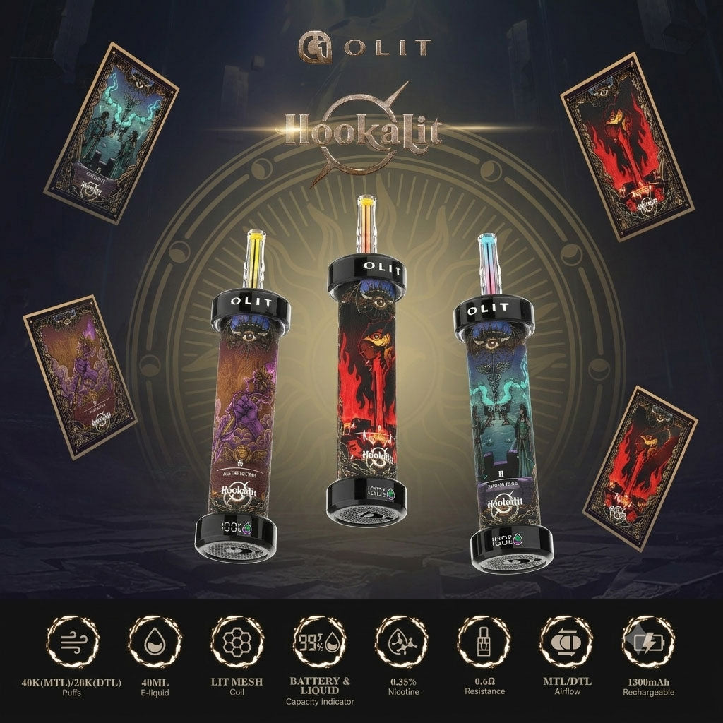 OLIT 40K Disposable Tarot style -KangerTech
