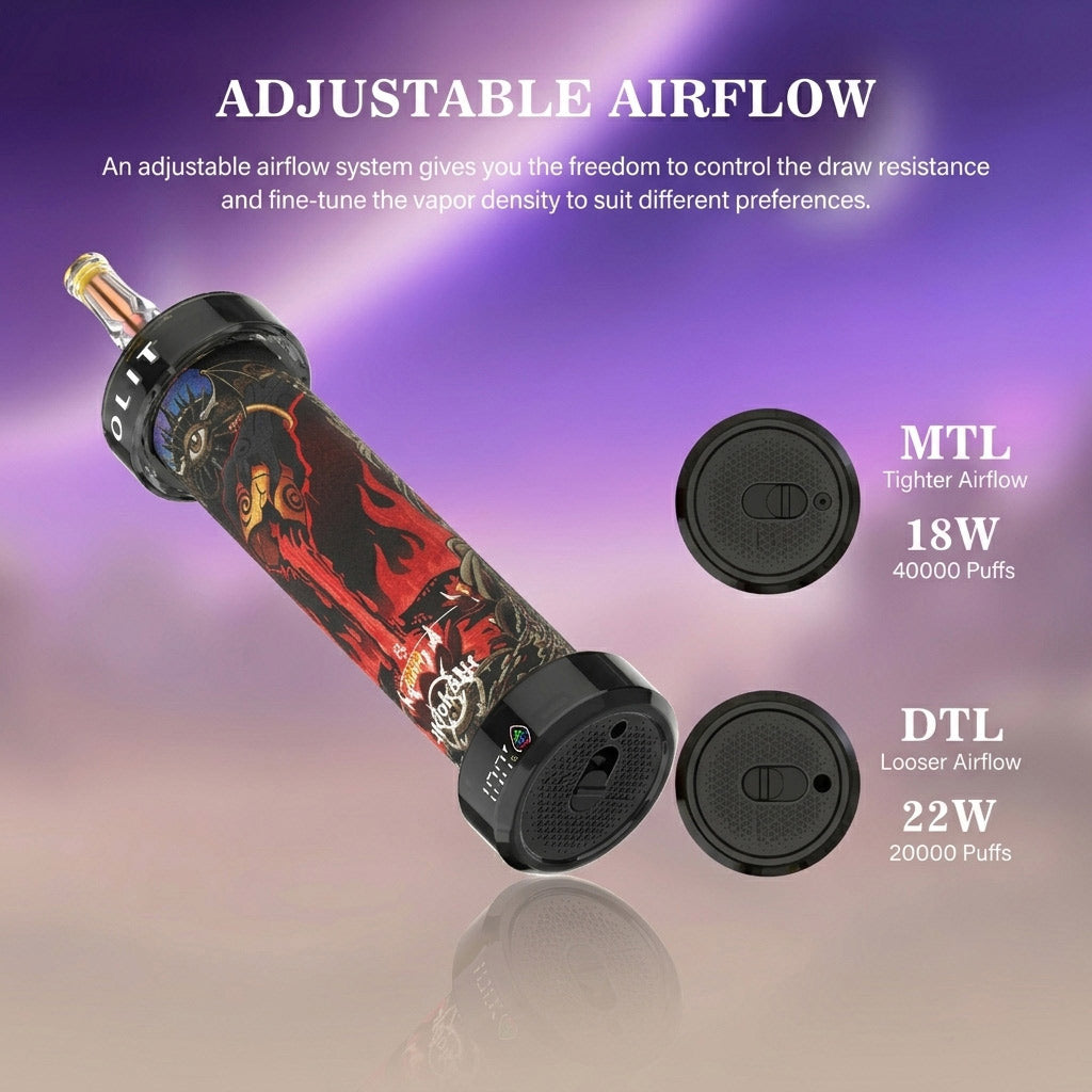 OLIT 40K Disposable Tarot style -KangerTech